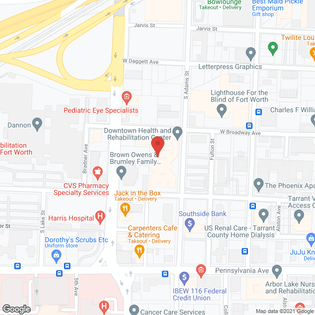 Mariner Health Downtown in google map
