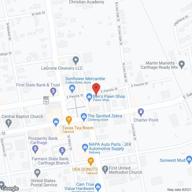 Care and Rehabilitation Center in google map