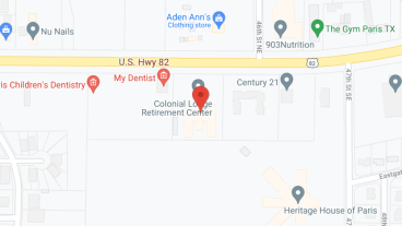 Colonial Lodge Retirement Center in google map