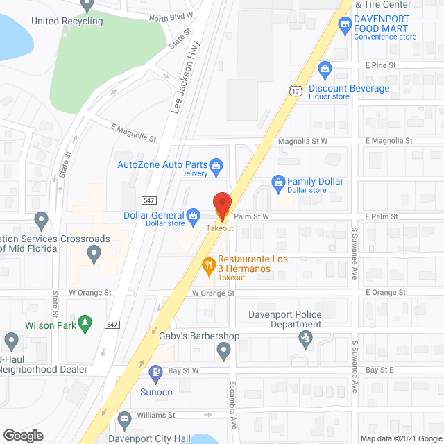 Bishop Gray Inn in google map