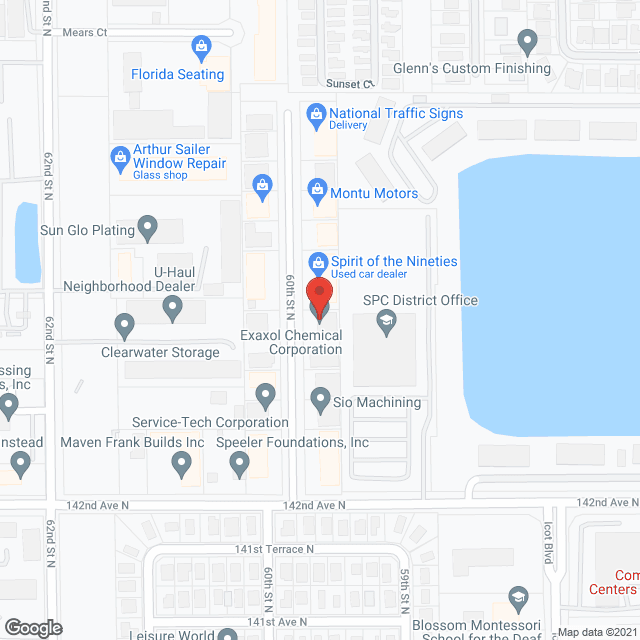 Assisted Living Network in google map