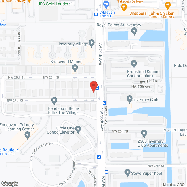 Best Retirement Ctr in google map