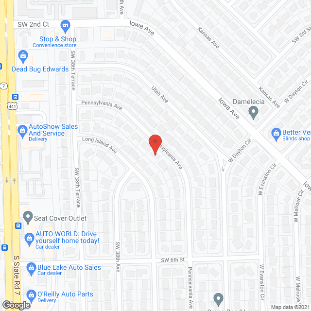 Adams Retirement Home Inc in google map