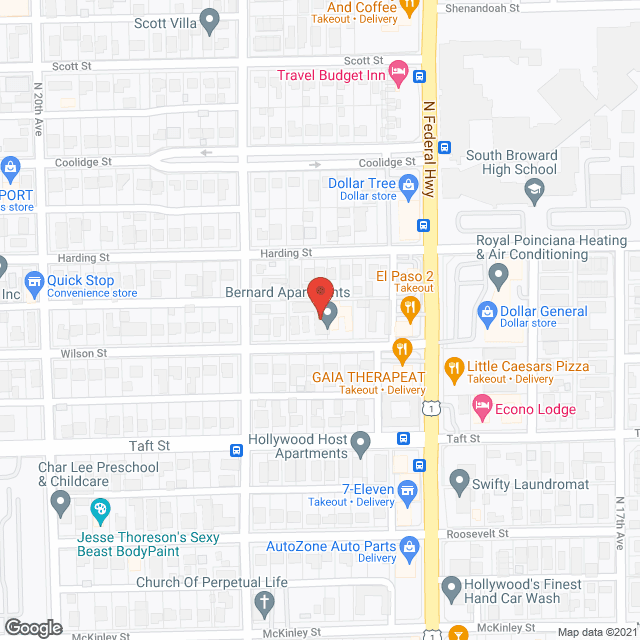 Merriment Assisted Living in google map