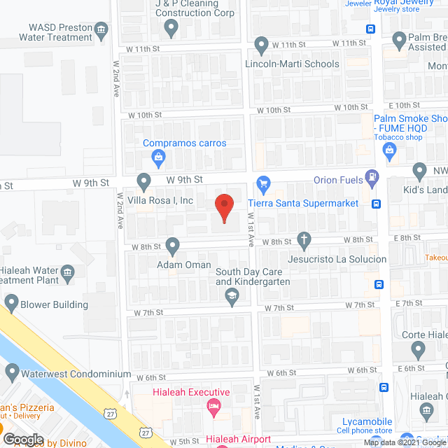 Salmos 23 ALF in google map