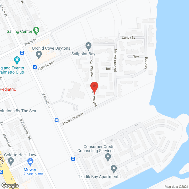 Holiday Care Ctr in google map