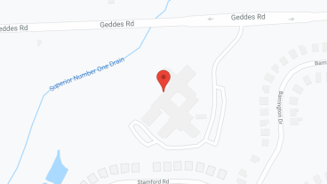 Mission Point of Superior Woods in google map