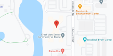 Crest View Senior Community at Blaine in google map