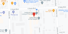 Cedar Ridge of Fort Wayne in google map