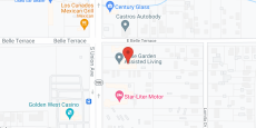 Redwood Bakersfield in google map
