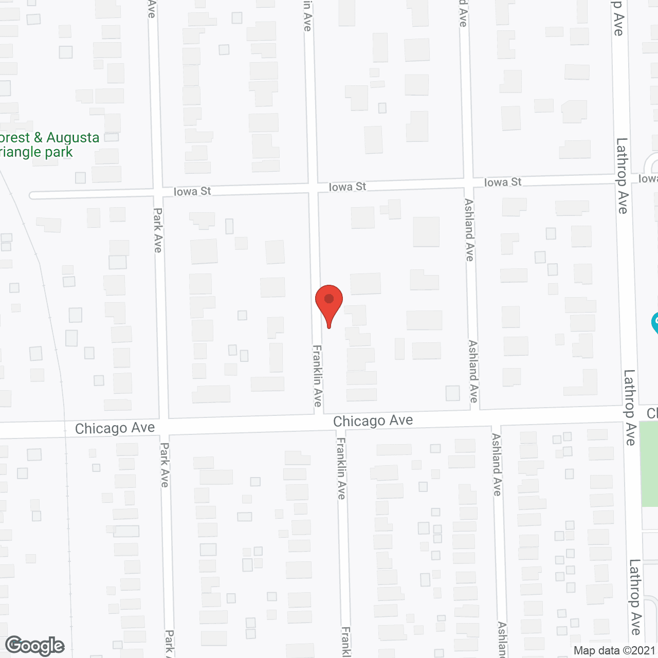 Sunrise River Forest in google map