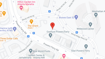 Overture Powers Ferry in google map