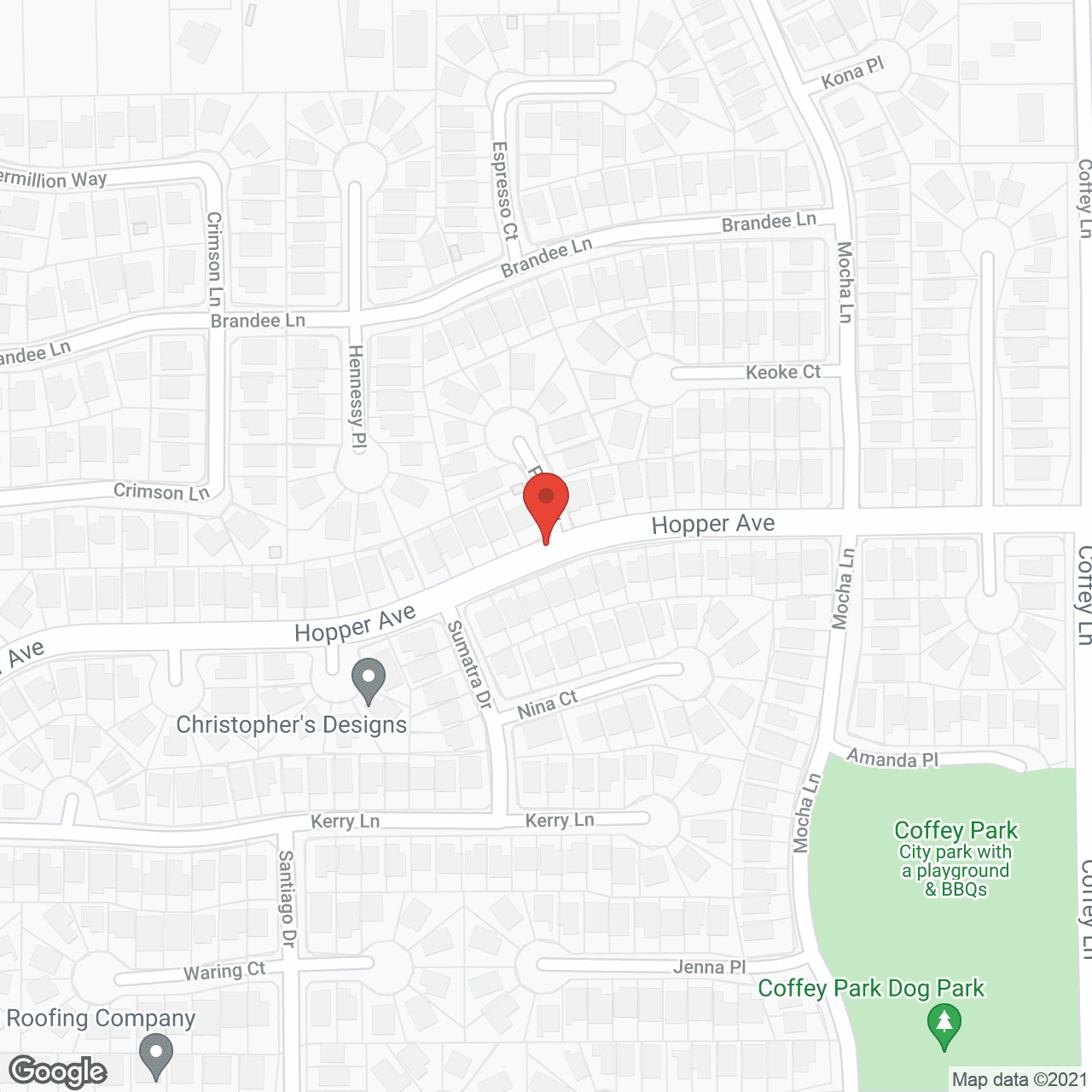 Santa Rosa Hills Senior Living in google map