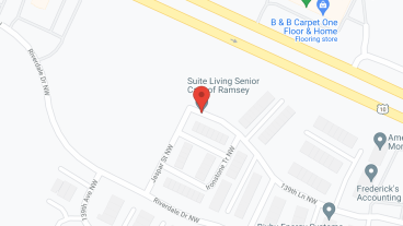 Suite Living of Ramsey in google map