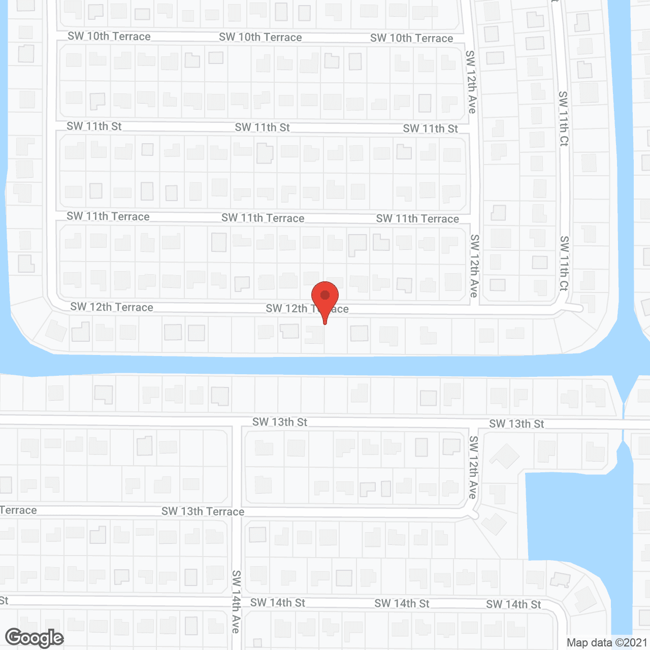 Hampton Manor of Cape Coral in google map