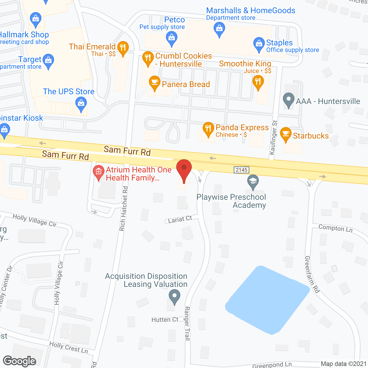 Joyful Senior Living in google map