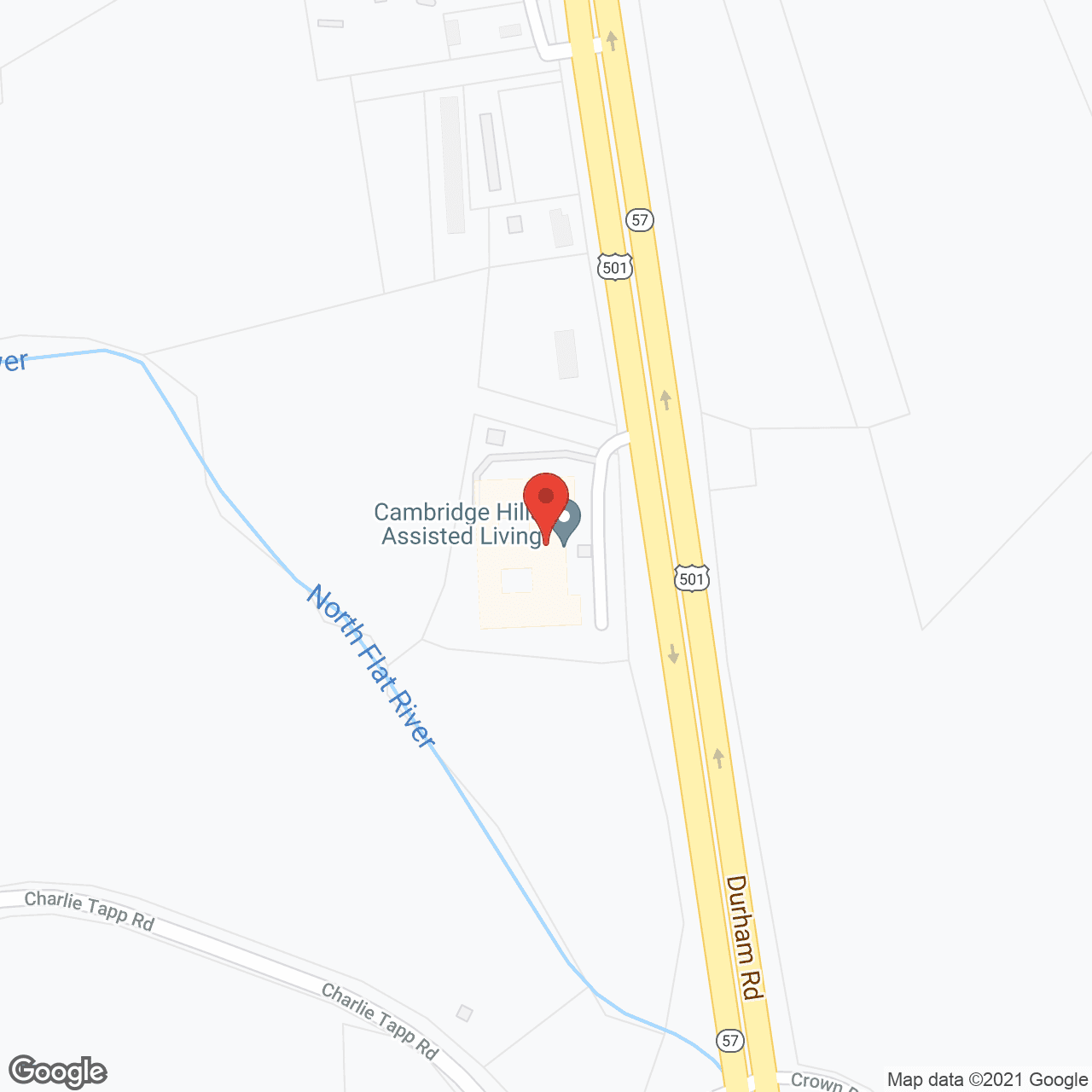 Roxboro Assisted Living in google map