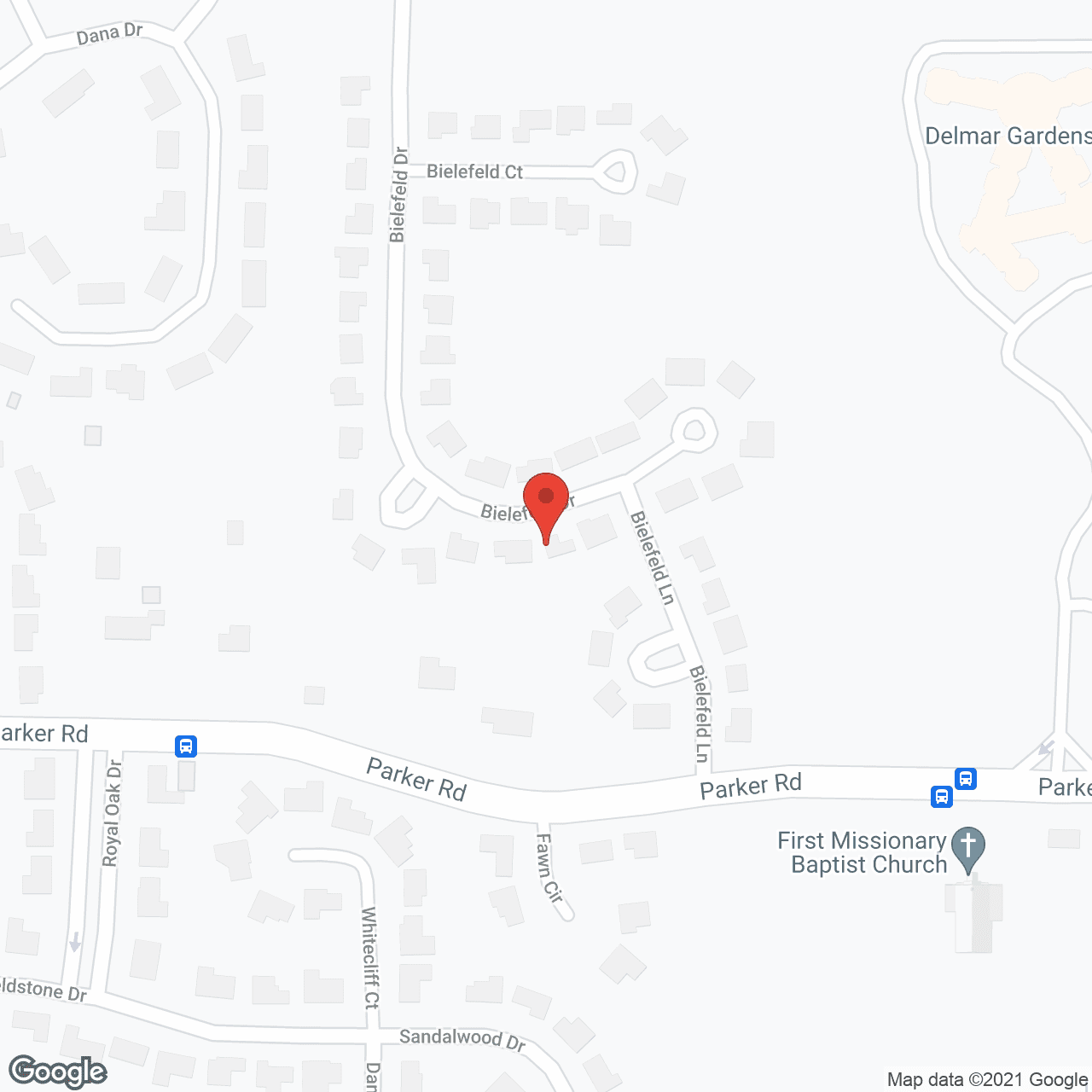 Fields of Florissant in google map