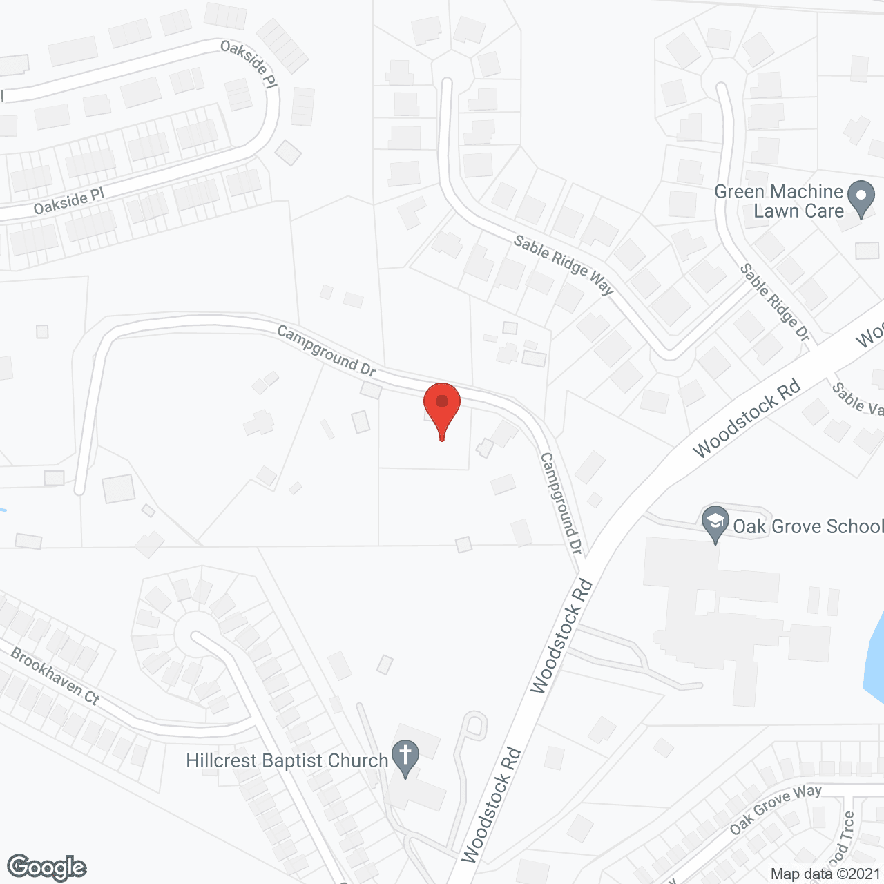 The Timberley in google map