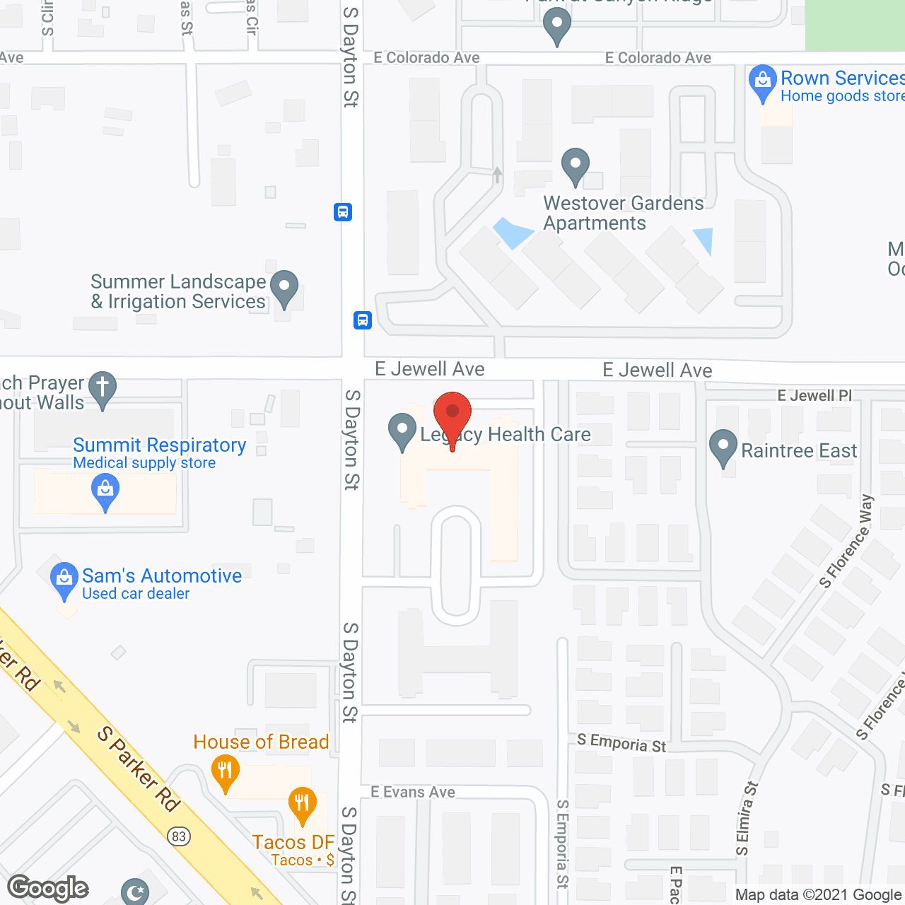 The Pines of Dayton Place in google map