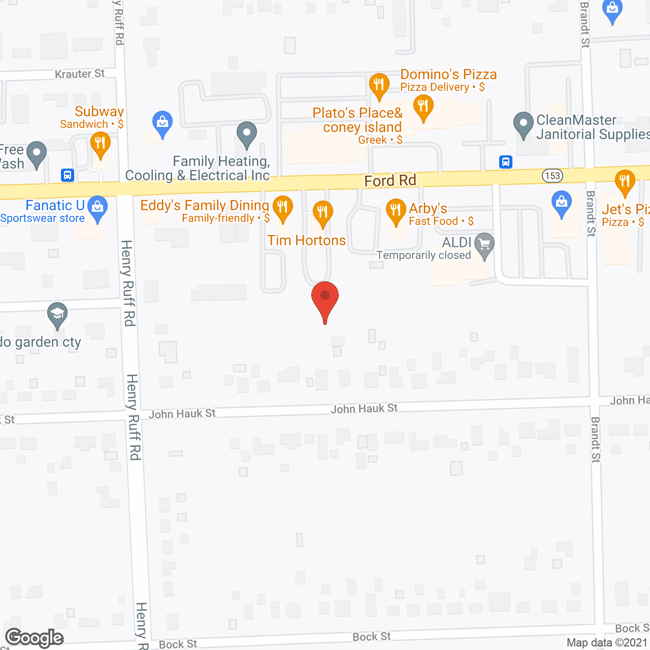 Luke Michael's in google map