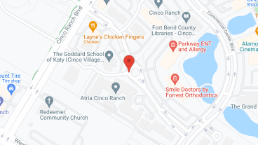 Atria Cinco Ranch in google map