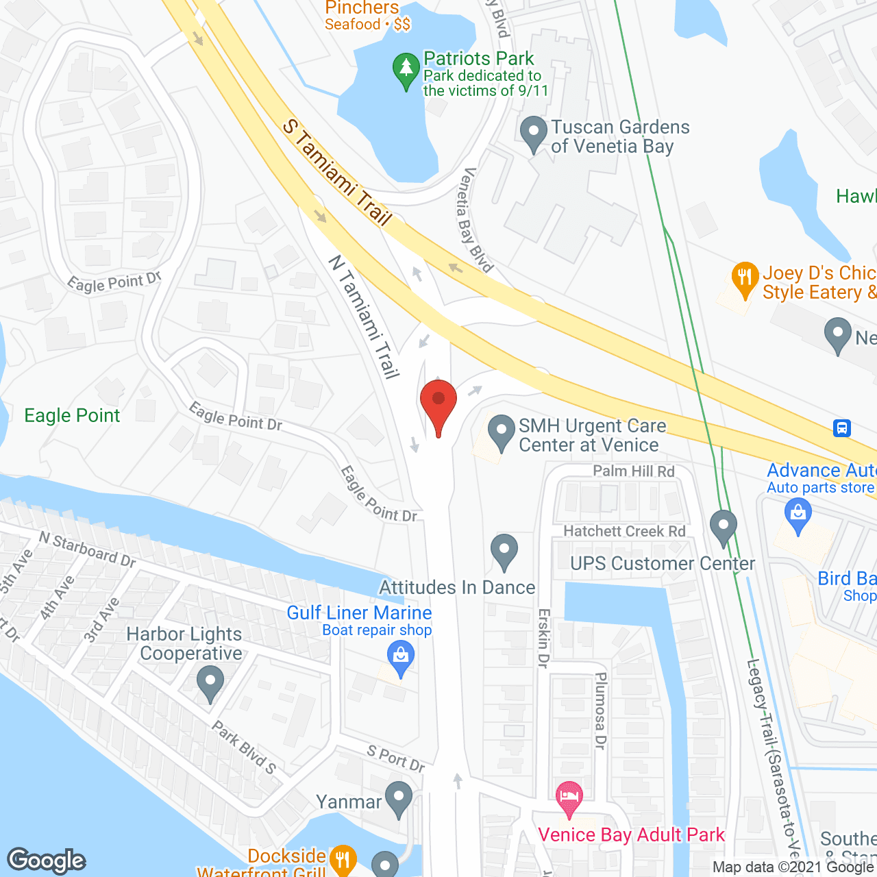 Heartis Venice in google map