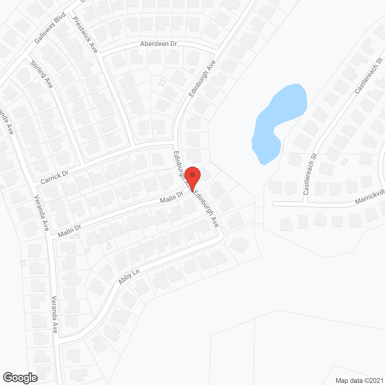 Harvest of Roanoke Assisted Living and Memory Care in google map