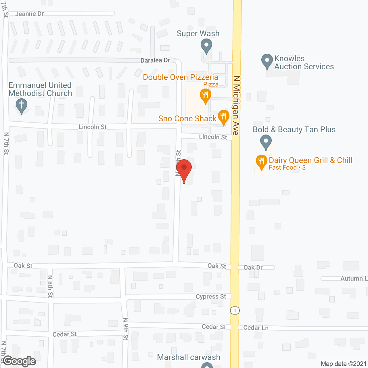 Willowbrook Alzheimer and Dementia Care Residences Marshall in google map