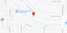 Trinity at Lewis and Clark in google map