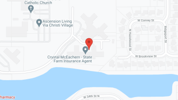 Via Christi Village on Ridge in google map