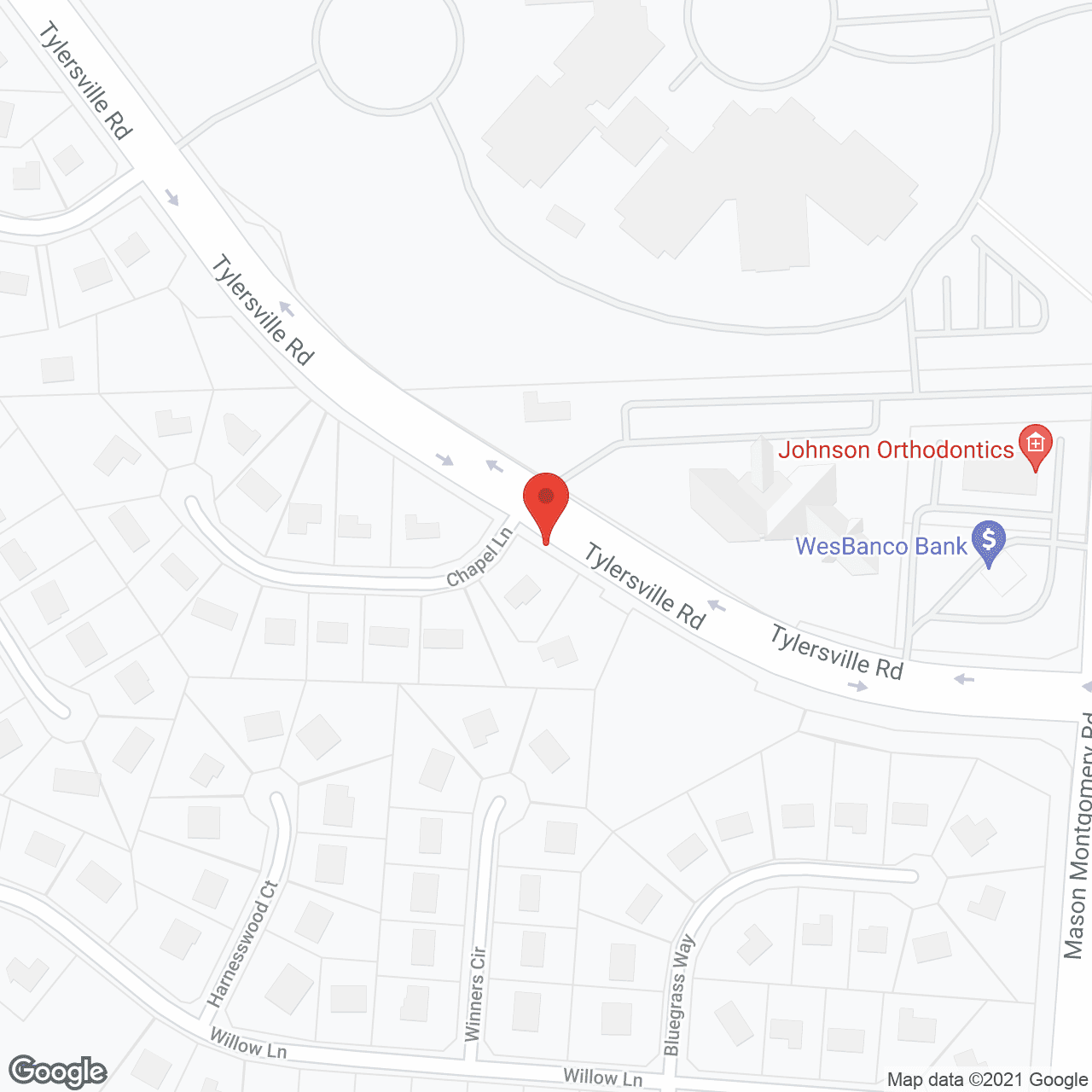 The Cottage of Mason in google map