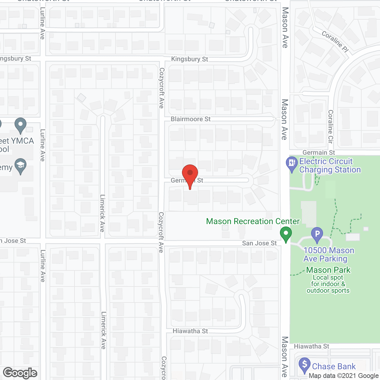 Royal Palms in google map