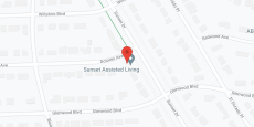 Sunset Assisted Living in google map