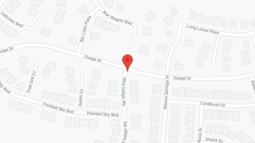 Hills at Leander in google map