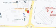 Clinton Manor in google map