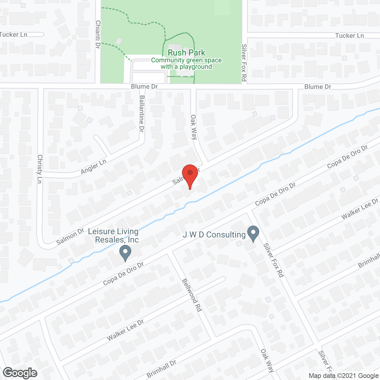 Assistacare Rossmoor in google map