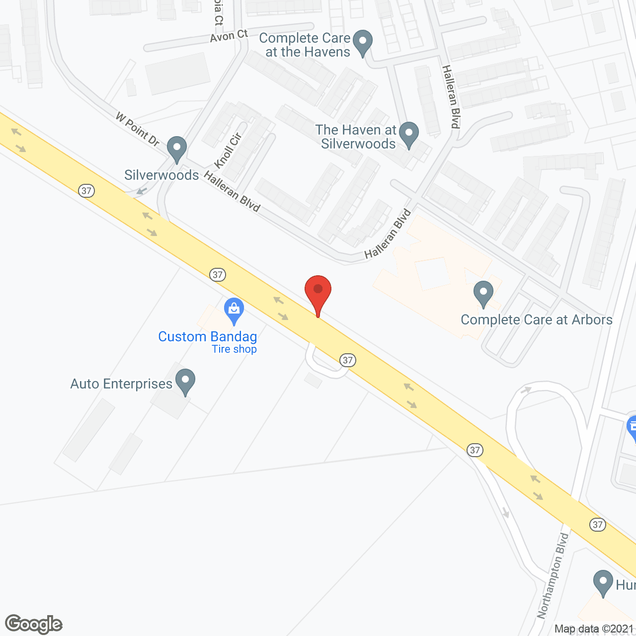 The Havens Assisted Living in google map