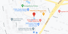 The Barclay of Clemson in google map