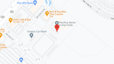 Ocala Senior Living in google map
