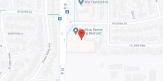 Merced Senior Living in google map