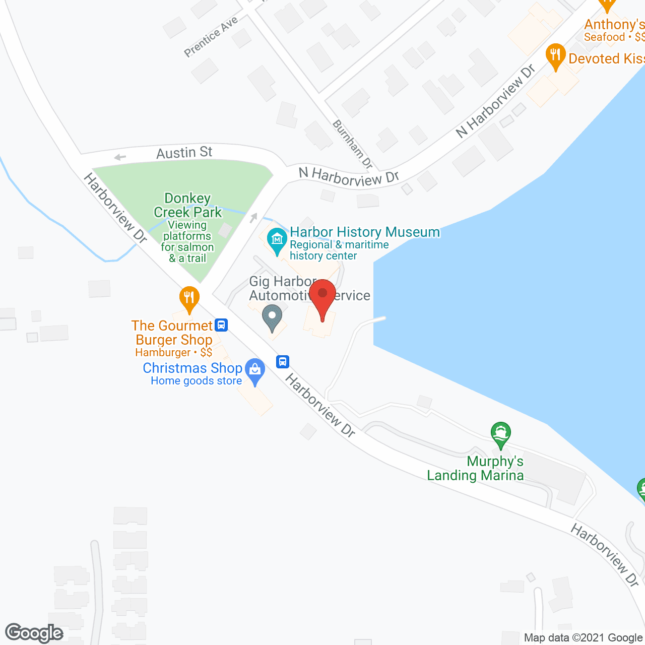 Heron's Key at Gig Harbor in google map