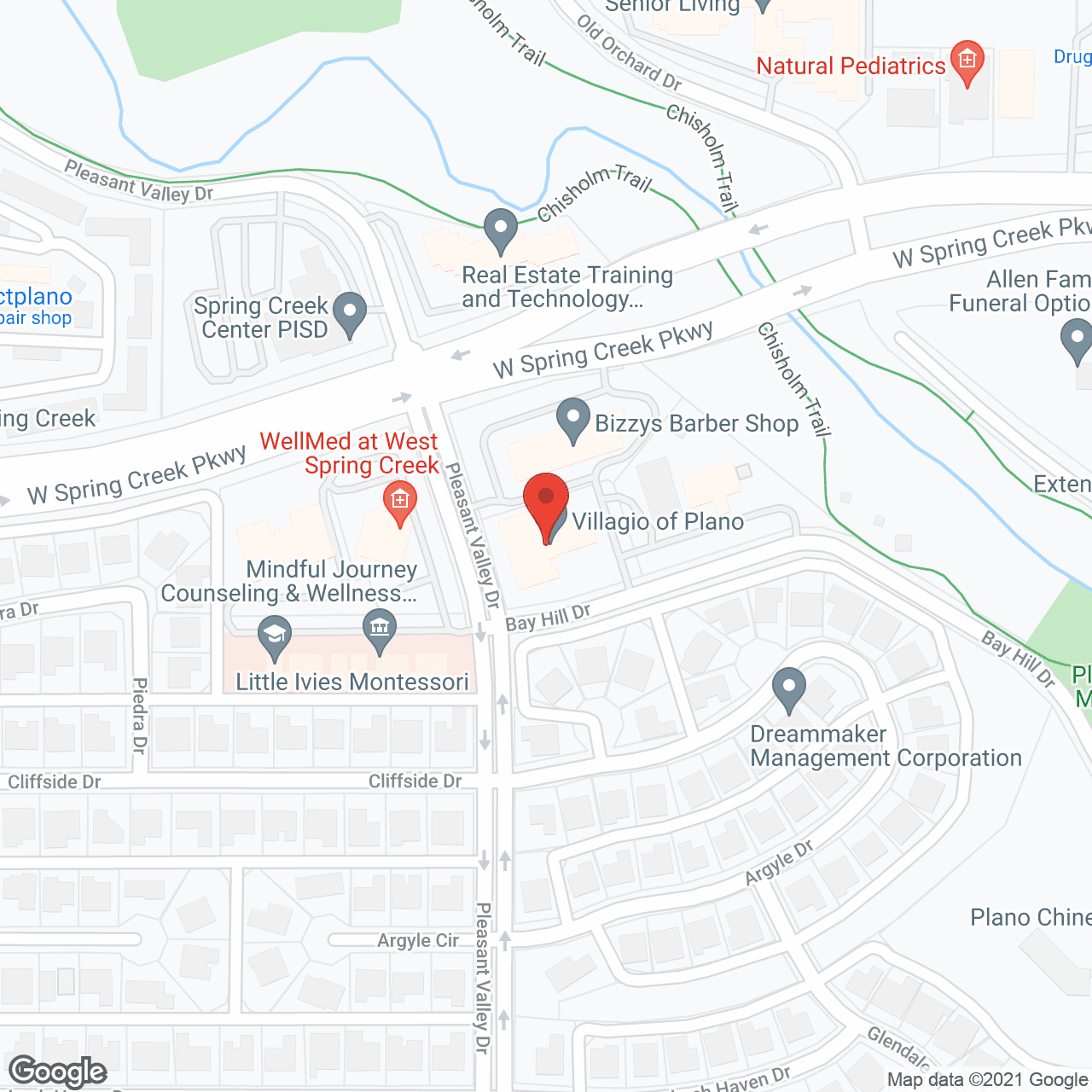 Magnolia Assisted Living - Plano in google map