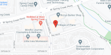 Evergreen Assisted Living and Memory Care Plano in google map