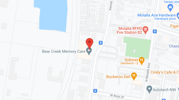 Bear Creek Memory Care in google map