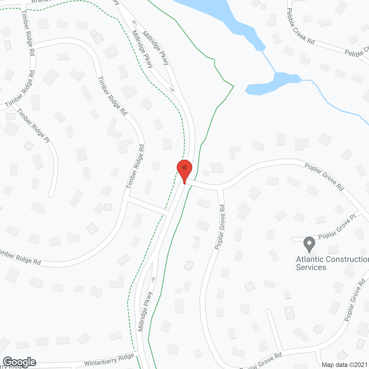 Auburn Hill Senior Living in google map