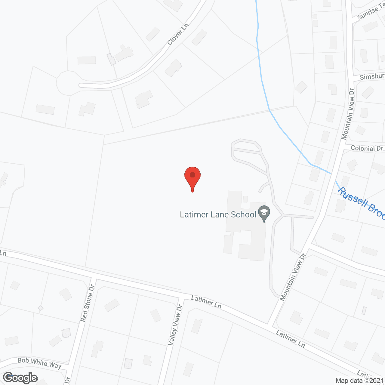 Skybrook at Simsbury in google map