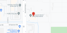 Robins Landing at New Berlin in google map