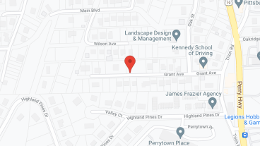 Ridgecrest of McCandless in google map