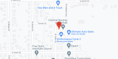 Colonial Nursing Home in google map